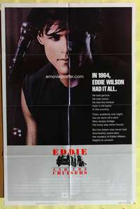 a255 EDDIE & THE CRUISERS one-sheet movie poster '83 Tom Berenger, rock!
