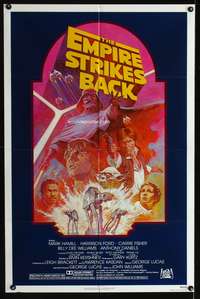 a262 EMPIRE STRIKES BACK 1sh movie poster R82 George Lucas classic!