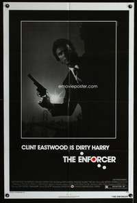 a265 ENFORCER one-sheet movie poster '77 Clint Eastwood, Dirty Harry!