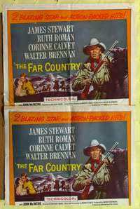 a310 FAR COUNTRY one-sheet movie poster R62 weird single poster double bill