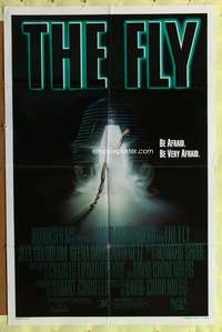 a332 FLY style A one-sheet movie poster '86 David Cronenberg, Goldblum