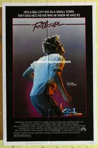 a338 FOOTLOOSE one-sheet movie poster '84 dancin' Kevin Bacon!