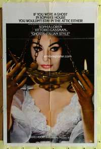 a370 GHOSTS ITALIAN STYLE style B one-sheet movie poster '68 Sophia Loren