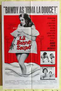 a525 LA BONNE SOUPE one-sheet movie poster '64 sexy French Marie Bell!