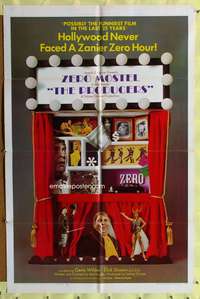 a714 PRODUCERS one-sheet movie poster '67 Mel Brooks, Zero Mostel