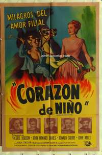 a745 ROCKING HORSE WINNER Spanish/U.S. one-sheet movie poster '50 D.H. Lawrence