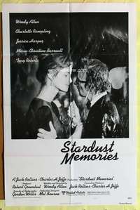 a808 STARDUST MEMORIES style C one-sheet movie poster '80 Woody Allen