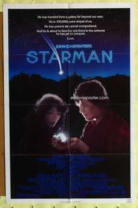 a809 STARMAN one-sheet movie poster '84 John Carpenter, Jeff Bridges