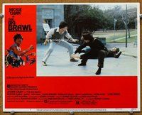 b254 BIG BRAWL movie lobby card #3 '80 early Jackie Chan, kung fu!