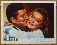 b255 BIG CITY movie lobby card #7 '48 Robert Preston, Karin Booth