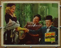 b299 BULLFIGHTERS movie lobby card '45 Stan Laurel & Oliver Hardy!
