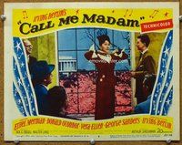 b305 CALL ME MADAM movie lobby card #6 '53 Ethel Merman, O'Connor