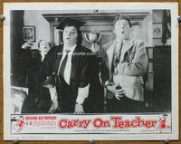 b313 CARRY ON TEACHER movie lobby card #8 '62 English school sex!