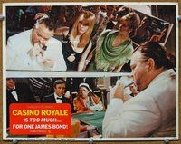 b314 CASINO ROYALE movie lobby card #8 '67 Orson Welles, Peter Sellers