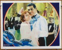 b319 CHAINED movie lobby card '34 Joan Crawford & Clark Gable dance!