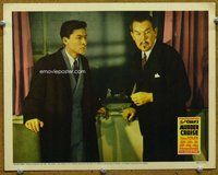 b333 CHARLIE CHAN'S MURDER CRUISE movie lobby card '40 Sidney Toler