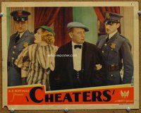 b334 CHEATERS #2 movie lobby card '34 William Collier Sr., Collyer