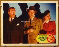 b337 CHINESE RING movie lobby card '48 Roland Winters as Charlie Chan