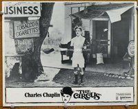 b338 CIRCUS movie lobby card #4 R70 Charlie Chaplin slapstick classic!