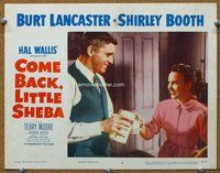 b345 COME BACK LITTLE SHEBA movie lobby card #6 '53 Lancaster, Moore