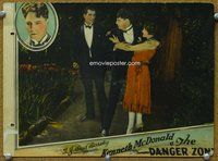 b375 DANGER ZONE movie lobby card '25 Kenneth MacDonald