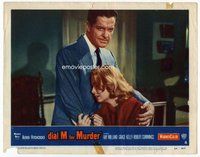 b404 DIAL M FOR MURDER movie lobby card #8 '54 Hitchcock, Grace Kelly