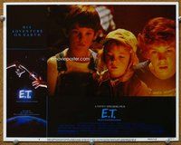 b427 ET movie lobby card #8 '82 Steven Spielberg, Drew Barrymore