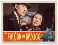 b436 FALCON IN MEXICO #2 movie lobby card '44 close up with senorita!