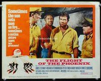 b463 FLIGHT OF THE PHOENIX movie lobby card #6 '66 James Stewart
