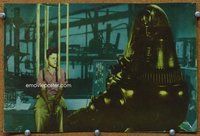b580 INVISIBLE BOY movie lobby card '57 Robby the Robot, sci-fi!