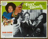 b471 FOXY BROWN movie lobby card #4 '74 Pam Grier, blaxploitation!
