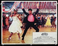 b506 GREASE movie lobby card #1 '78 Travolta & Newton-John dancing!