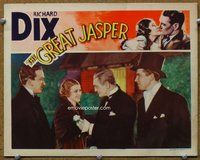 b511 GREAT JASPER movie lobby card '33 dapper Richard Dix in tuxedo!