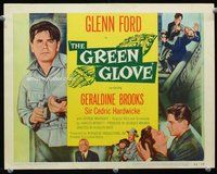b069 GREEN GLOVE title movie lobby card '52 Glenn Ford, Geraldine Brooks