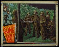 b517 GUNG HO movie lobby card '43 Randolph Scott, Noah Beery Jr.