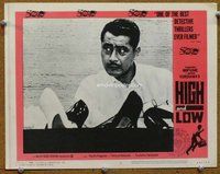 b533 HIGH & LOW movie lobby card #4 '64 Akira Kurosawa, Toshiro Mifune