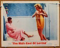 b534 HIGH COST OF LOVING movie lobby card #8 '58 Gena Rowlands, Ferrer