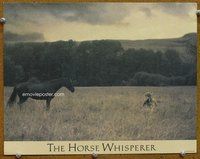 b550 HORSE WHISPERER color deluxe 11x14 movie still '98 Robert Redford