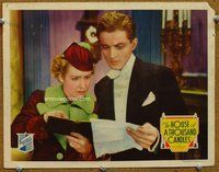 b552 HOUSE OF A THOUSAND CANDLES movie lobby card '36 Phillips Holmes