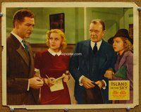 b581 ISLAND IN THE SKY movie lobby card '38 Gloria Stuart, Whalen