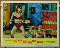 b589 IT'S A MAD, MAD, MAD, MAD WORLD movie lobby card #1 '64 Shawn