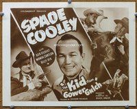 b088 KID FROM GOWER GULCH title movie lobby card '49 Spade Cooley, Gilbert