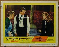 b600 KING & 4 QUEENS movie lobby card '57 Clark Gable, Jo Van Fleet
