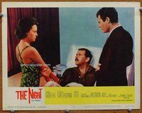 b610 LA NOTTE movie lobby card #2 '61 Antonioni, Marcello Mastroianni