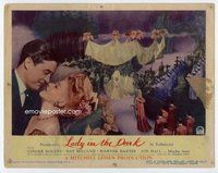b614 LADY IN THE DARK movie lobby card #6 '44 Ginger Rogers, Milland
