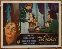 b626 LOCKET movie lobby card #3 '46 Laraine Day, Sharyn Moffett