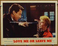 b646 LOVE ME OR LEAVE ME movie lobby card #4 '55 Doris Day, Mitchell