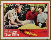 b732 ON THE BEACH movie lobby card #4 '59 Peck, Gardner, Astaire