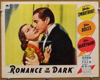 b787 ROMANCE IN THE DARK movie lobby card '38 John Boles, Swarthout