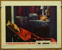 b788 ROME ADVENTURE movie lobby card #4 '62 Troy Donahue, Pleshette